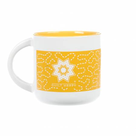 Quilting Mug - Yellow