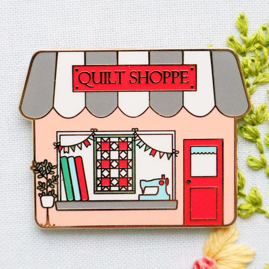 Quilt Shoppe Main Street Magnetic Needle Minder