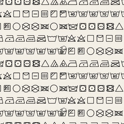 Loads of Fun - Care Symbols - Black