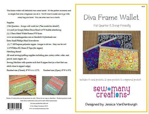 Pt - Diva Frame Wallet