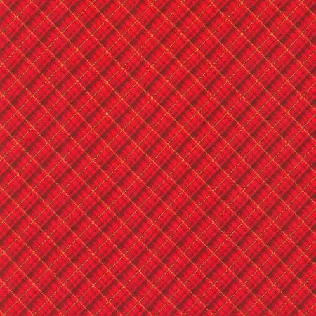 Plaid Red w/Metallic