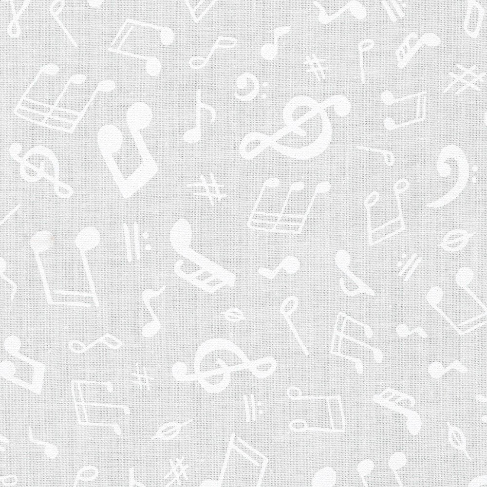 Mini Madness - Music Notes - White