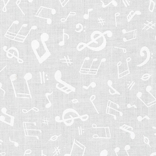 Mini Madness - Music Notes - White