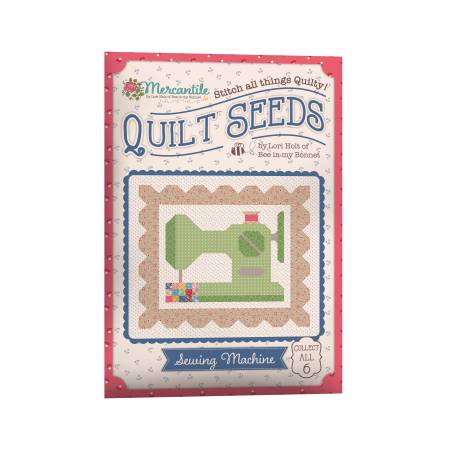 Pt -  Mercantile Quilt Seeds Pattern Sewing Machine