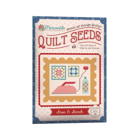 Pt -  Mercantile Quilt Seeds Pattern Iron & Starch