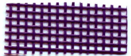 Vinyl Mesh Bag - Purple