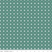 Indigo Garden Plus Print - Teal