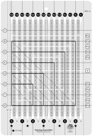 Stripology Mini Quilt Ruler - Creative Grids