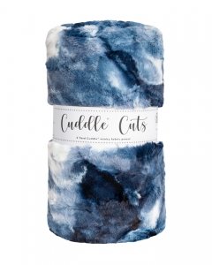 Luxe Cuddle Cut - Sorbet Blue Print 2 Yard