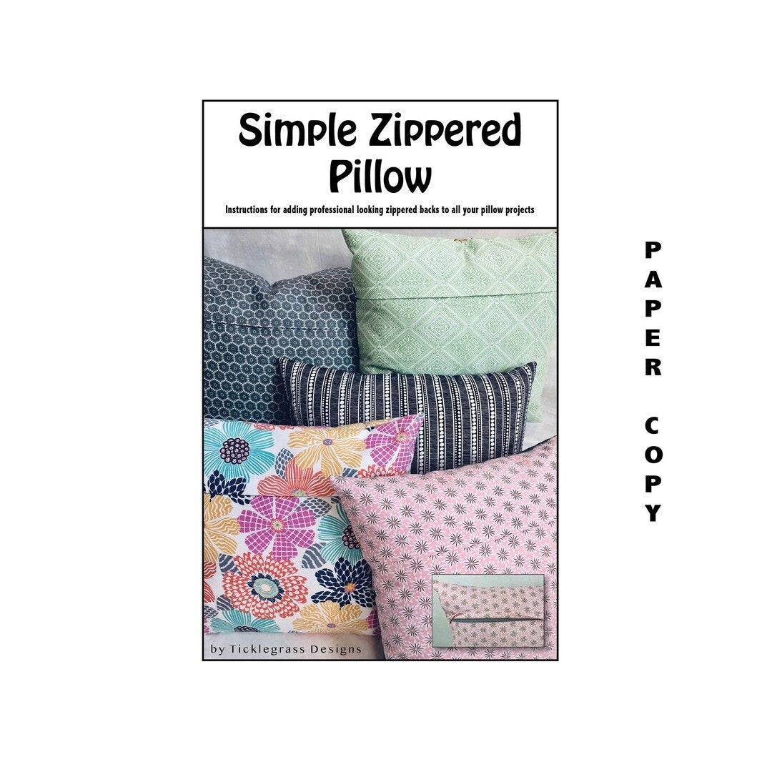 Simple Zippered Pillow Kit