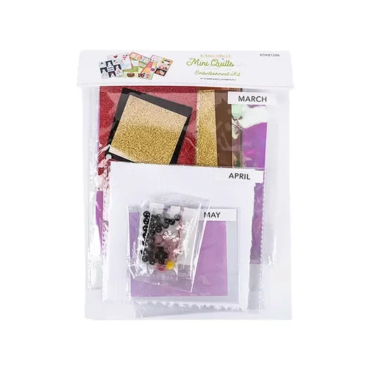 Mini Quilts Vol. 1 January - June Embellishment Kit