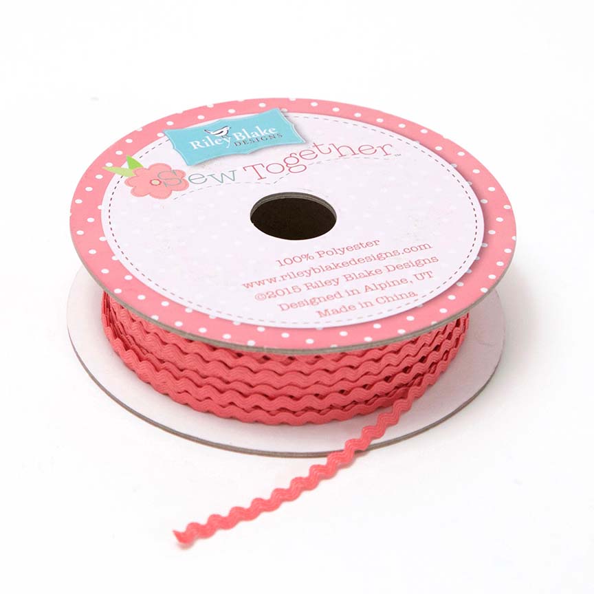 Sugar Pink 1/8" Ric Rac