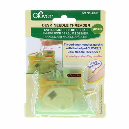 Desktop Needle Threader - Green