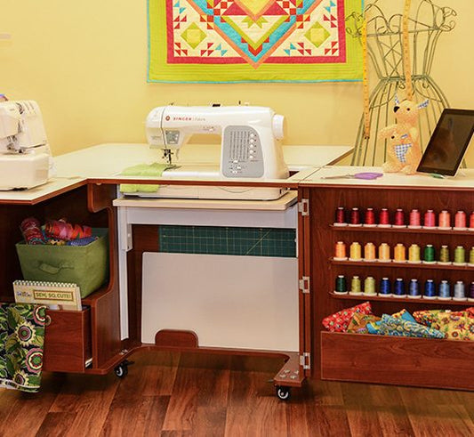 Wallaby Sewing Cabinet - Teak